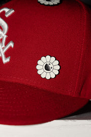 GLOW IN THE DARK FLOWER PIN