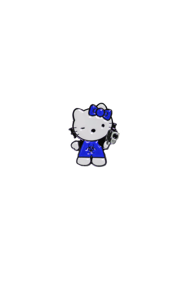 BLUE KITTY ANTRAX PIN