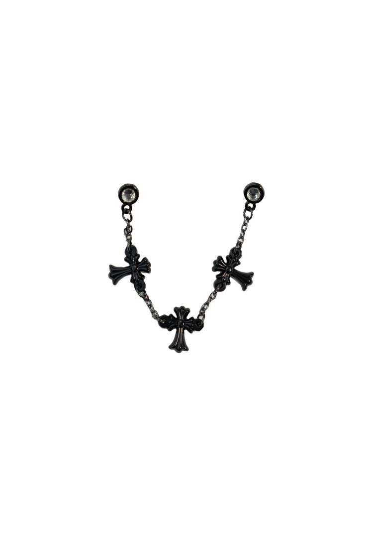 CHROME BLACKOUT CHAIN PIN