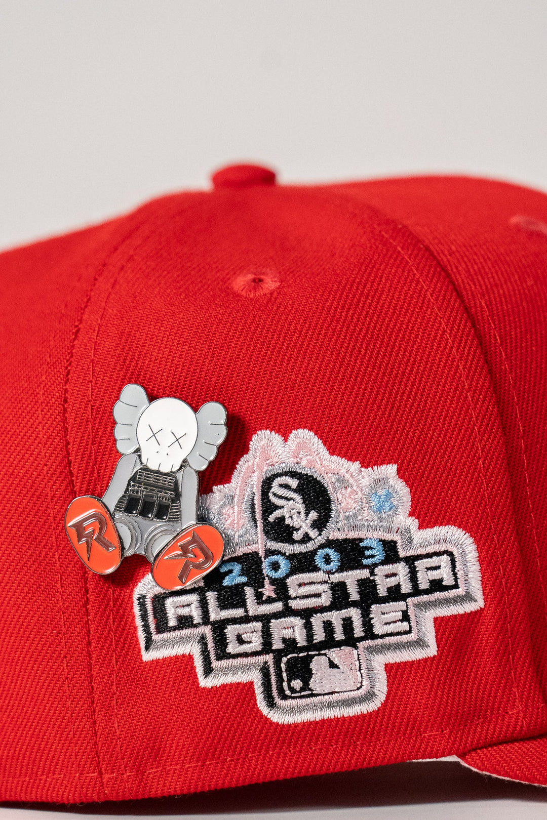 RED KAWS PIN – Revien Hats